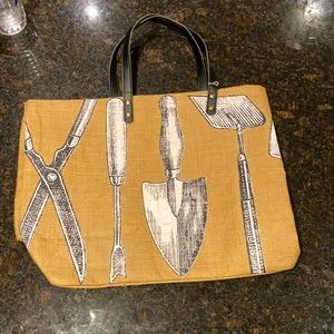MudPie garden tote bag